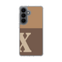 スリムプロテクションケース［ オリジナル - initial two tone - X brown ］