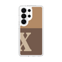 スリムプロテクションケース［ オリジナル - initial two tone - X brown ］