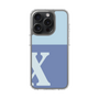 スリムプロテクションケース［ オリジナル - initial two tone - X blue ］