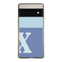 スリムプロテクションケース［ オリジナル - initial two tone - X blue ］