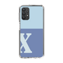 スリムプロテクションケース［ オリジナル - initial two tone - X blue ］