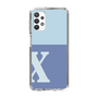 スリムプロテクションケース［ オリジナル - initial two tone - X blue ］