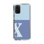 スリムプロテクションケース［ オリジナル - initial two tone - X blue ］