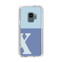 スリムプロテクションケース［ オリジナル - initial two tone - X blue ］