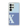スリムプロテクションケース［ オリジナル - initial two tone - X blue ］