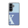 スリムプロテクションケース［ オリジナル - initial two tone - X blue ］