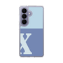 スリムプロテクションケース［ オリジナル - initial two tone - X blue ］