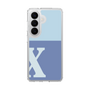 スリムプロテクションケース［ オリジナル - initial two tone - X blue ］