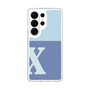 スリムプロテクションケース［ オリジナル - initial two tone - X blue ］