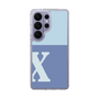 スリムプロテクションケース［ オリジナル - initial two tone - X blue ］