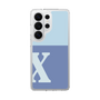 スリムプロテクションケース［ オリジナル - initial two tone - X blue ］