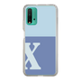 スリムプロテクションケース［ オリジナル - initial two tone - X blue ］