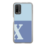 スリムプロテクションケース［ オリジナル - initial two tone - X blue ］