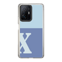 スリムプロテクションケース［ オリジナル - initial two tone - X blue ］