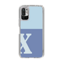 スリムプロテクションケース［ オリジナル - initial two tone - X blue ］
