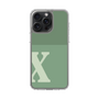 スリムプロテクションケース［ オリジナル - initial two tone - X green ］