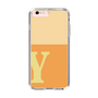 スリムプロテクションケース［ オリジナル - initial two tone - Y orange ］