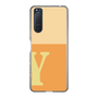 スリムプロテクションケース［ オリジナル - initial two tone - Y orange ］