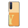 スリムプロテクションケース［ オリジナル - initial two tone - Y orange ］