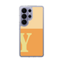 スリムプロテクションケース［ オリジナル - initial two tone - Y orange ］