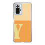 スリムプロテクションケース［ オリジナル - initial two tone - Y orange ］