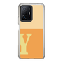 スリムプロテクションケース［ オリジナル - initial two tone - Y orange ］