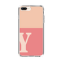 スリムプロテクションケース［ オリジナル - initial two tone - Y pink ］