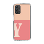 スリムプロテクションケース［ オリジナル - initial two tone - Y pink ］