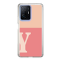 スリムプロテクションケース［ オリジナル - initial two tone - Y pink ］