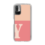 スリムプロテクションケース［ オリジナル - initial two tone - Y pink ］