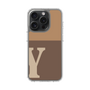 スリムプロテクションケース［ オリジナル - initial two tone - Y brown ］