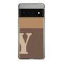 スリムプロテクションケース［ オリジナル - initial two tone - Y brown ］