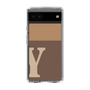 スリムプロテクションケース［ オリジナル - initial two tone - Y brown ］