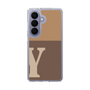 スリムプロテクションケース［ オリジナル - initial two tone - Y brown ］