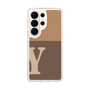 スリムプロテクションケース［ オリジナル - initial two tone - Y brown ］