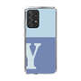 スリムプロテクションケース［ オリジナル - initial two tone - Y blue ］