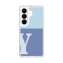 スリムプロテクションケース［ オリジナル - initial two tone - Y blue ］