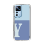 スリムプロテクションケース［ オリジナル - initial two tone - Y blue ］