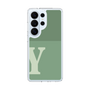 スリムプロテクションケース［ オリジナル - initial two tone - Y green ］