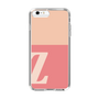 スリムプロテクションケース［ オリジナル - initial two tone - Z pink ］