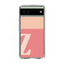 スリムプロテクションケース［ オリジナル - initial two tone - Z pink ］