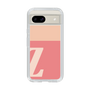 スリムプロテクションケース［ オリジナル - initial two tone - Z pink ］
