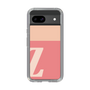 スリムプロテクションケース［ オリジナル - initial two tone - Z pink ］