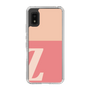 スリムプロテクションケース［ オリジナル - initial two tone - Z pink ］