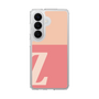 スリムプロテクションケース［ オリジナル - initial two tone - Z pink ］