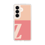 スリムプロテクションケース［ オリジナル - initial two tone - Z pink ］