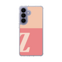 スリムプロテクションケース［ オリジナル - initial two tone - Z pink ］