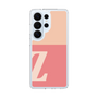 スリムプロテクションケース［ オリジナル - initial two tone - Z pink ］