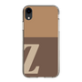 スリムプロテクションケース［ オリジナル - initial two tone - Z brown ］