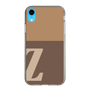 スリムプロテクションケース［ オリジナル - initial two tone - Z brown ］